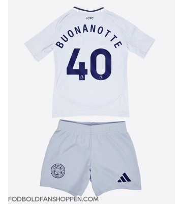 Leicester City Facundo Buonanotte #40 Tredjetrøje Børn 2024-25 Kortærmet (+ Korte bukser)